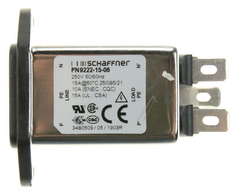 15A-250VAC FN9222-15-06 IEC-NETZFILTER