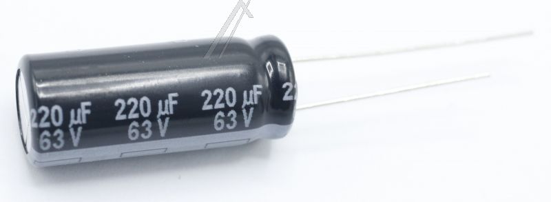 220UF-63V EEUFR1J221L ELKO RADIAL PAN 105° 10X25MM