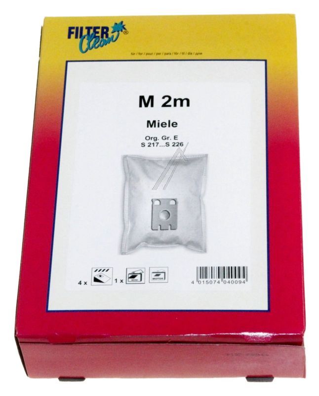 M2M FL1104-K STAUBSAUGERBEUTEL 4+1+1