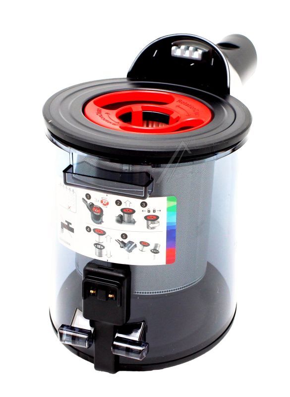 12048770 STAUBBEHÄLTER KOMPLETT MIT FILTER SCHWARZ