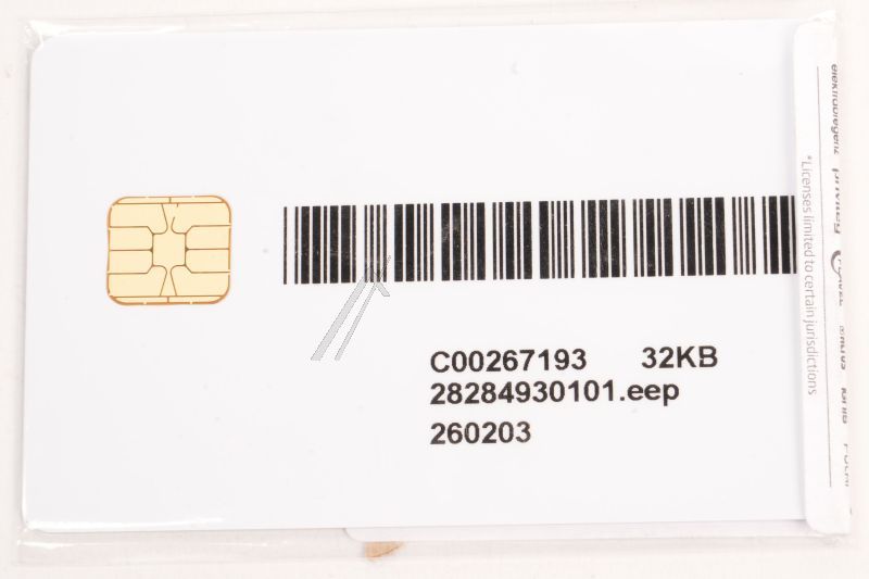 C00267193 C00267193 KARTE AVL85XTK EVO II S/W 28284930101