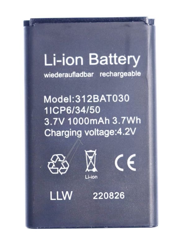 312BAT030 AKKUPACK FÜR FRITZ!FON X6