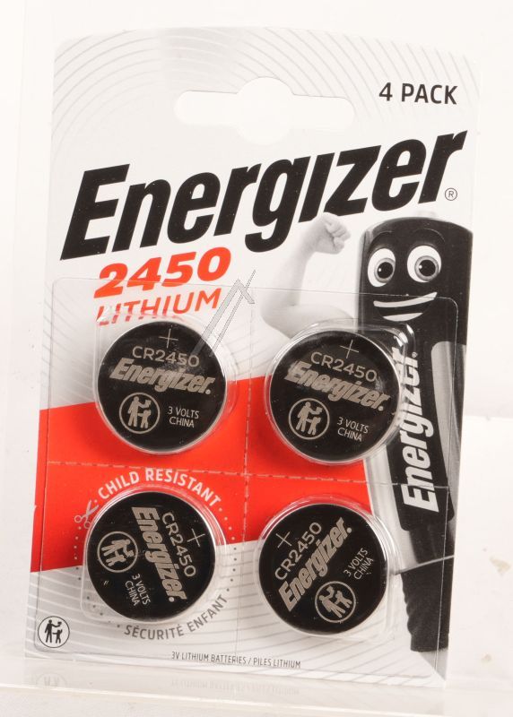 E304311000 KNOPFZELLE, BATTERIE, CR2450, 4 STÜCK