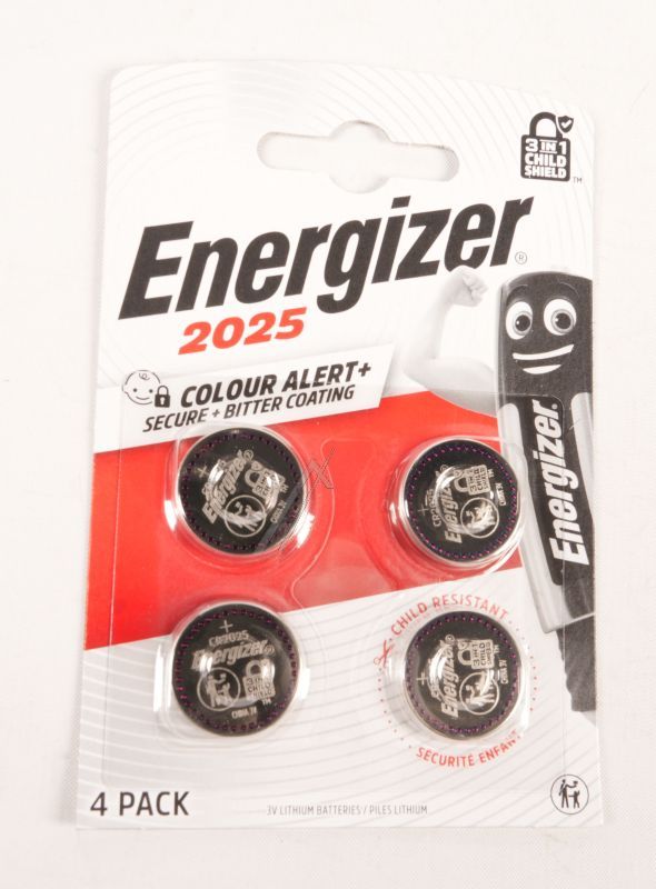 CR2025 E300849107 KNOPFZELLE, BATTERIE, CR2025, 4 STÜCK